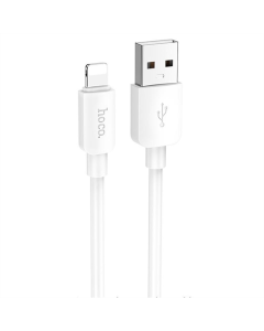 USB-кабель Hoco X96 Hyper USB to Lightning 12W (0.25м) Белый (White)