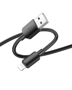 USB-кабель Hoco X96 Hyper USB to Lightning 12W (0.25м) Черный (Black)