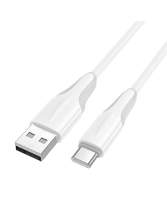 USB-кабель Borofone BX119 New USB к Type-C 3A (1м) Белый (White)