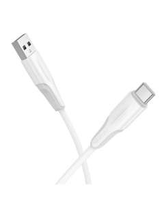 USB-кабель Borofone BX119 New USB к Type-C 3A (1м) Белый (White)