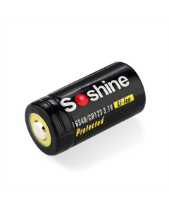 Акумулятор Soshine Protected CR123A/16340 3.7V 700mAh 1шт