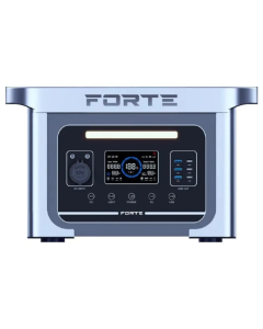 Портативна зарядна станція Forte PS-1024LFP Срібна (Silver)