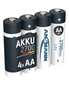 Аккумулятор Ansmann AA/HR06 NI-MH 2700 мАч BL 4 шт.