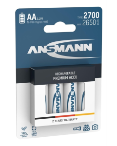 Аккумулятор Ansmann AA/HR06 NI-MH 2700 мАч BL 4 шт.