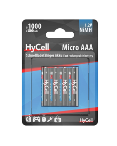 Акумулятор Ansmann AAA/HR03 HyCell NI-MH 1000 mAh BL 4 шт