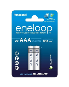 Батарейки Panasonic Eneloop AAA/HR03 NI-MH 800 мАч BL 2 шт