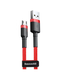USB-кабель Baseus Cafule Micro USB 2.4A (1м) Красный (Red)