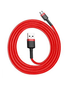 USB-кабель Baseus Cafule Micro USB 2.4A (1м) Красный (Red)