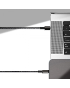 USB-кабель Baseus Tungsten Gold Type-C к Type-C 100W (2м) Черный (Black)