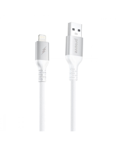 USB-кабель Proove ReGen Silicone USB to Lightning 2.4A (1м) Белый (White)