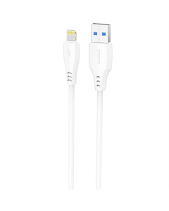 USB-кабель Proove Simple Silicone USB к Lightning 2.4A (2м) Белый (White)