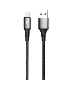 USB-кабель Proove WireX USB к Lightning 2.4A (1м) Черный (Black)
