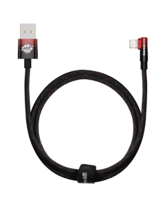 USB-кабель Baseus MVP 2 Lightning 2.4A 1м Черный/Красный (Black/Red) (CAVP000020)