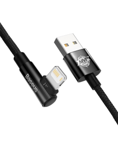 USB-кабель Baseus MVP 2 Lightning 2.4A 2м Черный (Black) (CAVP000101)
