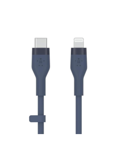 USB кабель Belkin BoostCharge Flex Type-C - Lightning 1м Синій (Blue)