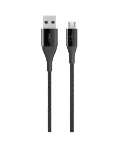 USB кабель Belkin DuraTek Mixit MicroUSB 1.2м Чорний (Black)