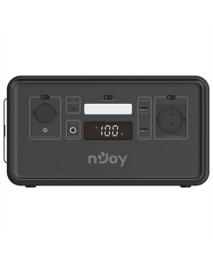 Портативна зарядна станція Njoy Power Base 300 Чорна (Black)