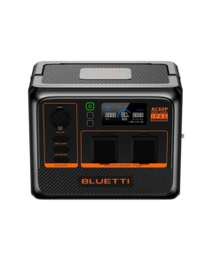 Портативна зарядна станція Bluetti AC60P Чорна (Black)