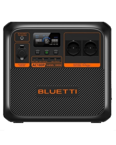Портативна зарядна станція Bluetti AC180P Чорна (Black)