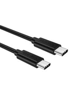 USB кабель Choetech USB Type-C - USB Type-C 2м Чорний (Black)
