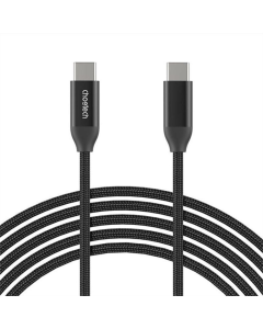 USB кабель Choetech USB Type-C - USB Type-C 1м (XCC-1035) Чорний (Black)