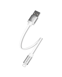 USB кабель ColorWay USB - Lightning 0.25м Білий (White)