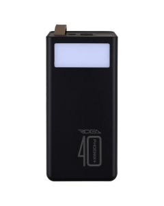 PowerBank 40000 mAh Ridea RP-D40L+ Phoenix40+ 20W Чорний (Black)