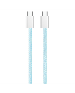 USB кабель ColorWay USB Type-C + USB Type-C 3.0А 1м Синій (Blue)
