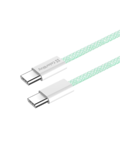 USB кабель ColorWay USB Type-C + USB Type-C 3.0А 1м Зелений (Green)
