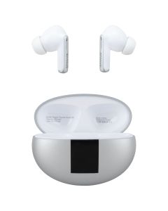 Бездротові навушники вкладиші Proove Thunder Buds SE TWS with ANC (APP) Срібні (Silver)