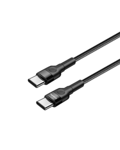 USB кабель ColorWay USB Type-C - USB Type-C 3.0А 1м Чорний (Black)