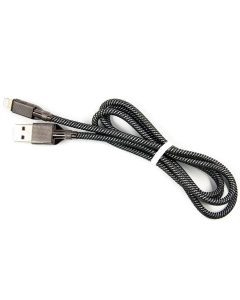 USB-кабель Dengos USB - Lightning 4A 1м Черный (Black) (NTK-L-KPR-USB3-BLACK)