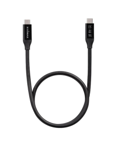 USB кабель Edimax UC4 V2 Type-C - Type-C Thunderbolt3 240W/20V/5A Max 1м Чорний (Black)