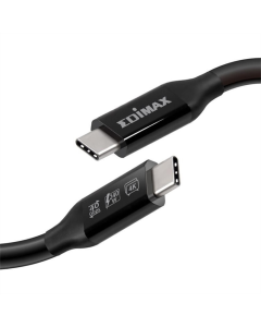 USB кабель Edimax UC4 V2 Type-C - Type-C Thunderbolt3 240W/20V/5A Max 1м Чорний (Black)
