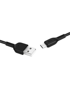 USB-кабель Hoco X20 Flash USB - microUSB 1м Черный (Black)