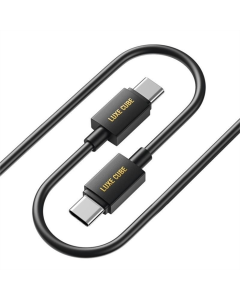 USB-кабель Luxe Cube USB Type-C - USB Type-C 3А 2м Черный (Black)