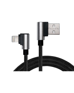 USB-кабель REAL-EL Premium USB - Lightning (EL123500034) 1м Черный (Black)
