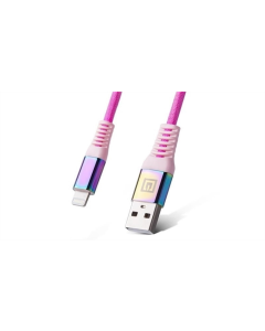 USB-кабель REAL-EL USB - Lightning (EL123500051) 1м Радужный (Rainbow)