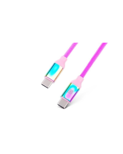 USB-кабель REAL-EL Premium USB Type-C - USB Type-C 1м (EL123500053) Радужный (Rainbow)