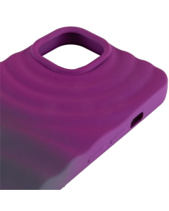 Чехол-накладка для iPhone 12 Pro TPU ColorWave Фиолетовая (Пурпурно-серая)