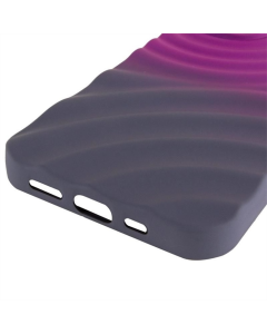 Чехол-накладка для iPhone 12 Pro TPU ColorWave Фиолетовая (Пурпурно-серая)