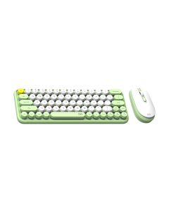 Клавіатура бездротова (2.4G+Bluetooth) Fantech Go WK896 + миша Зелена (Green)