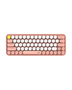 Клавіатура бездротова (2.4G+Bluetooth) Fantech Go WK896 + миша Персикова (Peach)