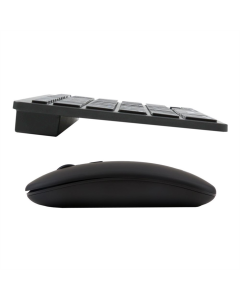 Беспроводная клавиатура (2.4G+Bluetooth) Jeqang JB-326 двухрежимная + мышь Черная (Black)