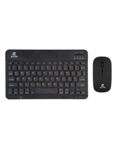 Беспроводная клавиатура (2.4G+Bluetooth) Jeqang JB-350 + мышь Черная (Black)