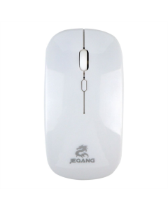 Беспроводная клавиатура (2.4G+Bluetooth) Jeqang JB-350 + мышь Белая (White)