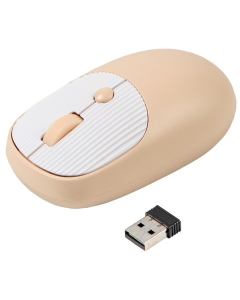 Беспроводная клавиатура TWolf TF350 Colorful + мышь Белая (Milk)