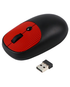 Клавіатура бездротова TWolf TF350 Colorful + миша Червона (Black Red)