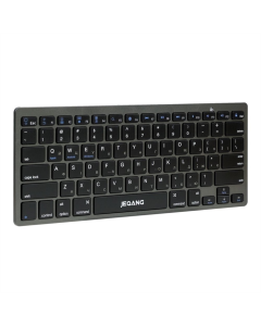 Клавіатура бездротова Jeqang JB-320 Сіра (Grey)