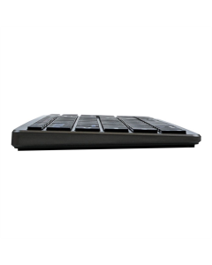 Клавіатура бездротова (2.4G+Bluetooth) Jeqang JB-387 Сіра (Grey)